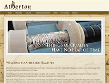 Tablet Screenshot of dmatherton.com